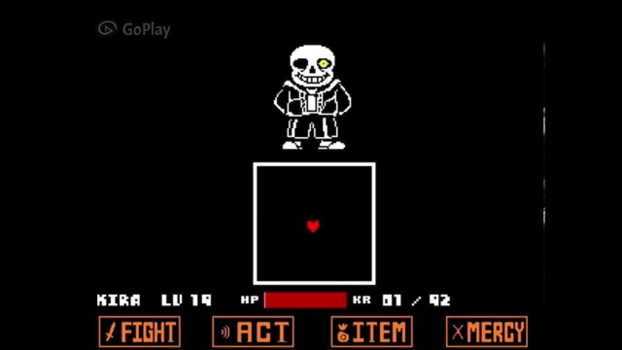 [Undertale] Sans' boss fight - Genocide Run