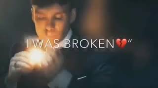 i was broken from a young age whatsapp status