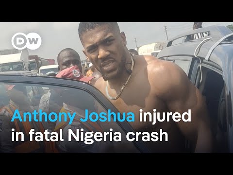 英國拳王安東尼·喬書亞驚險逃過車禍！| DW 新聞 (British boxer Anthony Joshua survives car crash | DW News)
