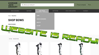 🔴 WEBSITE IS LIVE!!!🔴 | Shop the Store! Also, we vlog and talk fletchings. Why not?!
