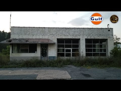 Abandoned Gulf Gas Station Schellsburg, PA