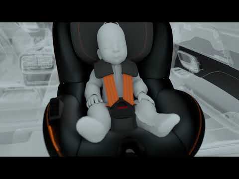 Mercedes-Benz ESF 2019 - Connected child safety seat with PRE-SAFE-function