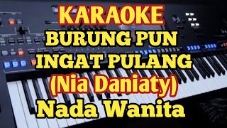 Download lagu BURUNG INGAT PULANG(Karaoke Nada Wanita) - Nia Daniaty mp3