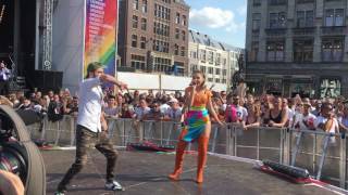 Ilinca &amp; Alex Florea - Yodel it (Live at Amsterdam Pride 2017)