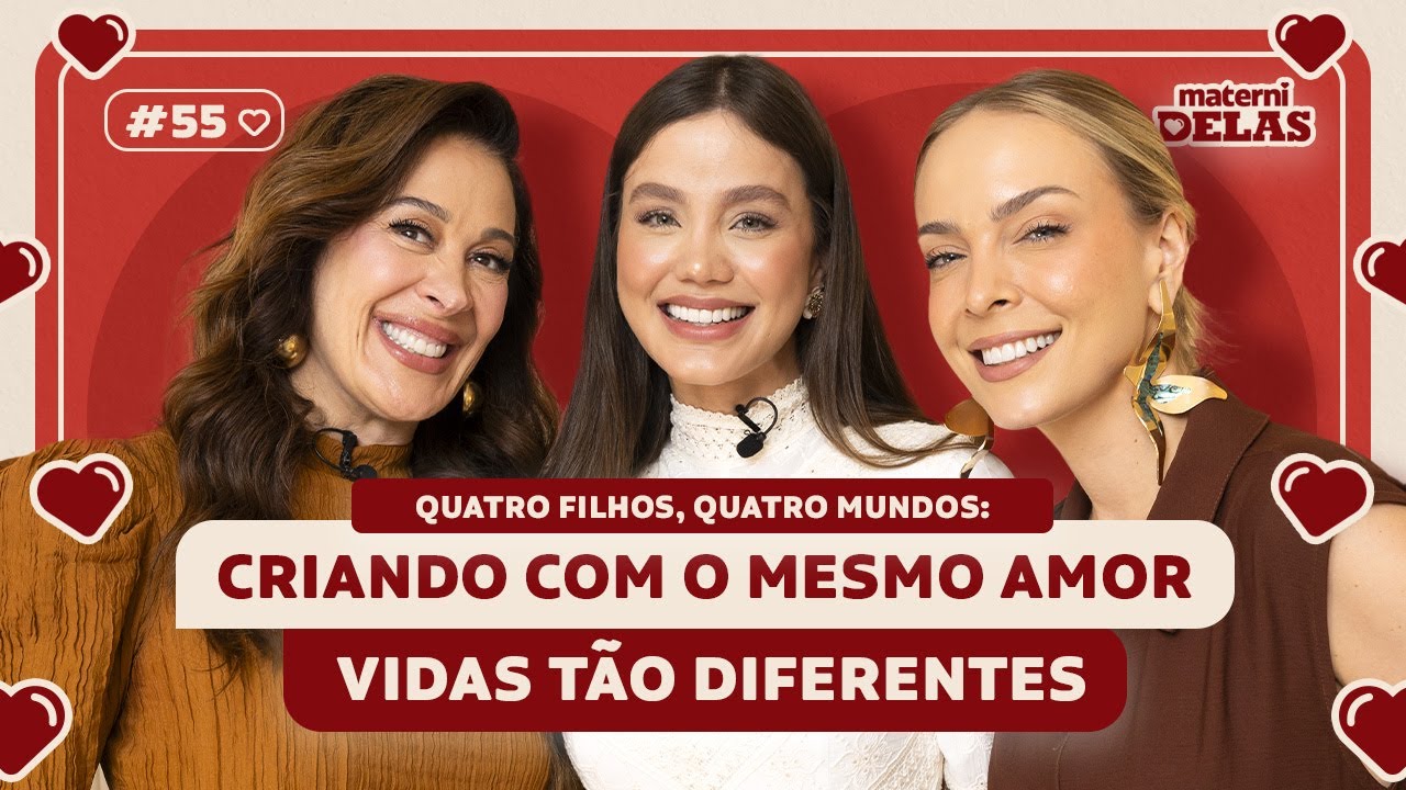 MaterniDelas - Biah Rodrigues com Tata e Cláudia Raia