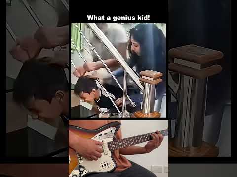 Bro figured it out easily 🎸😂 #shorts #funny