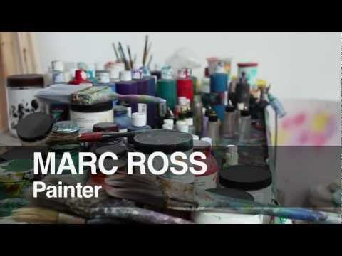 Marc Ross - Painter from his Columbus Ohio Studio