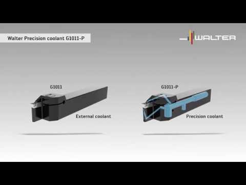 Walter Cut Turning G1011-P toolholder with precision Cooling, high pressure/internal coolant
