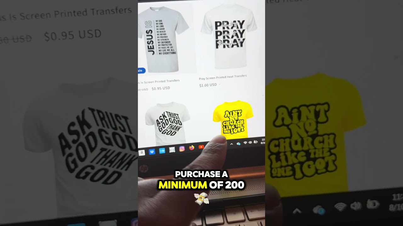 How To Purchase 200 Faith Based T-Shirt Prints For $100 #prints #printsforsale #tshirtprinting