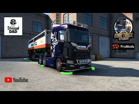 ETS2 ProMods 2.65 - Rēzekne to Daugavpils  | Euro Truck Simulator 2 | Realistic Gameplay