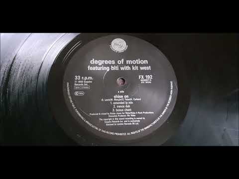 Degrees Of Motion Featuring Biti With Kit West - Shine On (Bonus Chant)