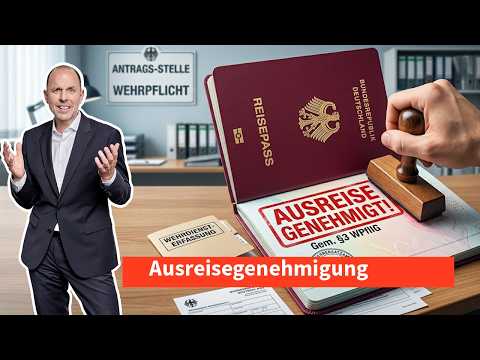 Video Thumbnail: Ausreise-GENEHMIGUNG für Männer?! Neues Wehrpflichtgesetz – Was ihr JETZT wissen müsst!| RA Solmecke