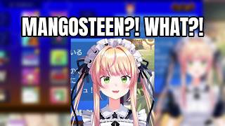 VTuber Has Never Heard of Mangosteen and Her Reaction is Absolutely Priceless | Momosuzu Nene