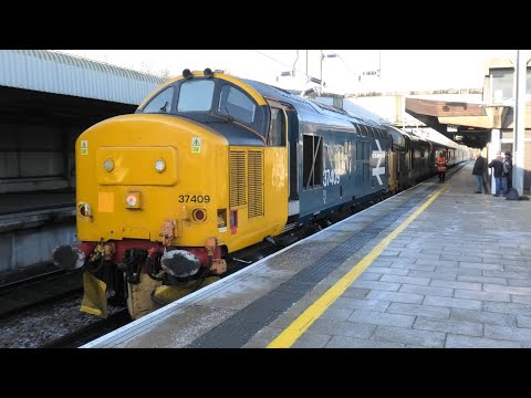 Fantastic Sounds of the Class 37s in Action On Uk Railways Part 1 2024