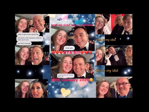 RED CARPET FOR THE NATIONAL TELEVISION AWARDS 25th ANNIVERSARY! 28.1.20