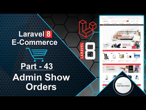 Laravel 8 E Commerce Project Layout Setup