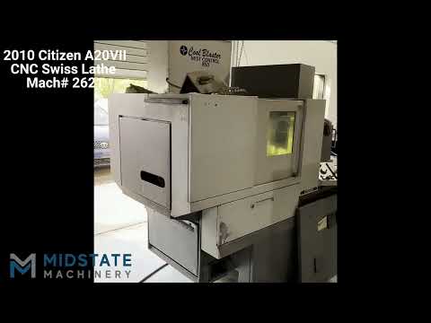 2010 CITIZEN A20VII 2F7PL Swiss Type Automatic Screw Machines | Midstate Machinery (1)