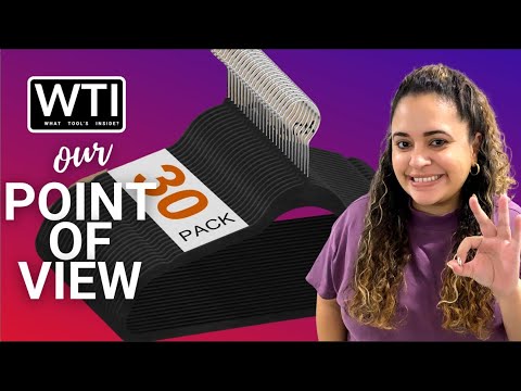 Ollnoos Velvet Clothes Hangers - WTI product video review