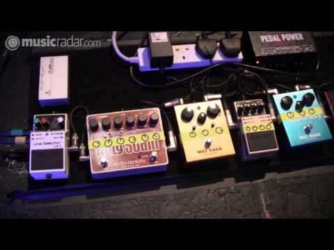 Mogwai's live pedalboards revealed — musicradararchive