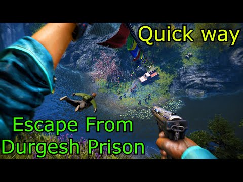 Far Cry 4 Escape From Durgesh Prison Full Gameplay Walkthrough Quick way