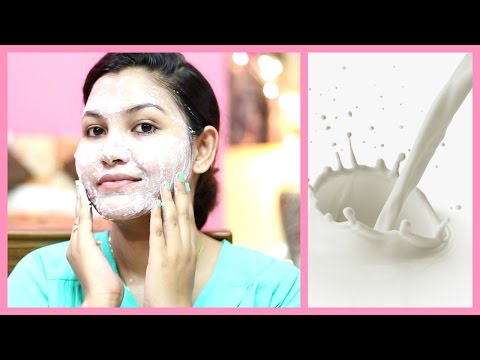 Get bright glowing flawless  skin by using Milk Video