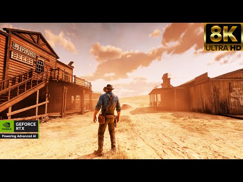 Red Dead Redemption 2 destroyed the RTX 5090 in 8K HDR! - DLAA | Hyper Realism Mod