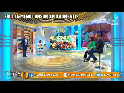 Vediamoci Chiaro (Tv2000) 15 giugno 2023 - Frutta estiva, tutti i benefici