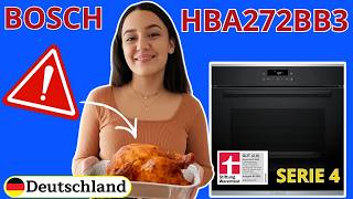 Bosch HBA272BB3 Backofen Serie 4 TEST ( (WARNUNG!) )