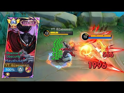 MANIAC!! HAYABUSA BEST MATCHES CARRY TEAM SOLO RANK🔥