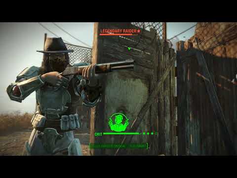 Fallout 4 - Defending Warwick Homestead from raider attack