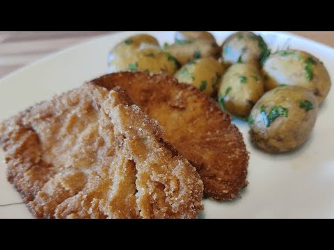 Panierte Parasole - vegan & schnell