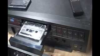 Two Cassette decks, a Teac and a Optimus DCC!