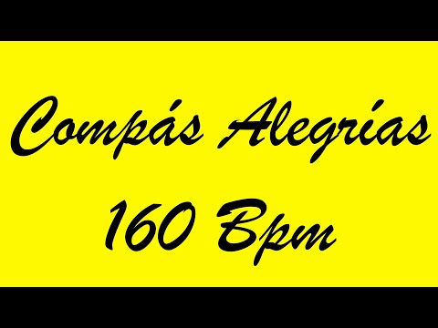 Compás Alegrías 160 Bpm - Bases Flamencas