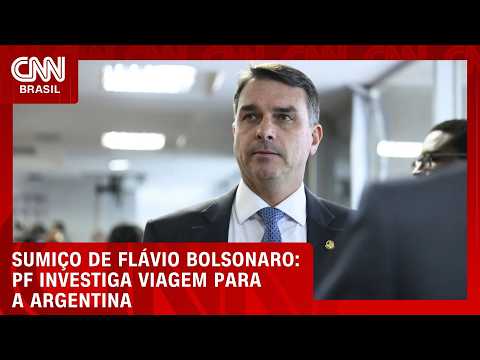 Onde está Flávio Bolsonaro? PF investiga possível viagem à Argentina e sumiço do senador