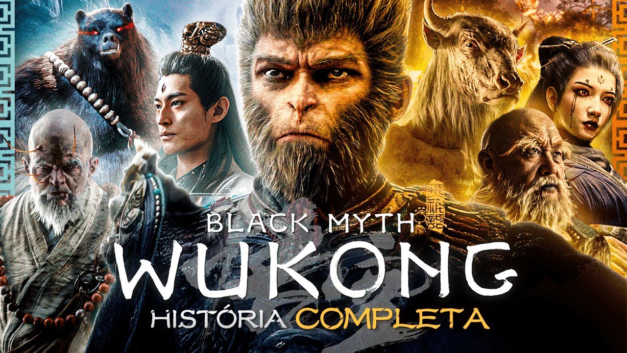 A HISTÓRIA COMPLETA DE BLACK MYTH WUKONG