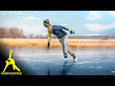 Ice Skating: Forward and Backward Crossovers. Beginner Tutorial