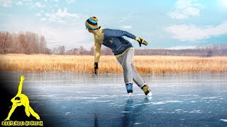 Ice Skating: Forward and Backward Crossovers. Beginner Tutorial