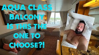AQUA CLASS Balcony Room 1544 | Celebrity Reflection | 4K Full Room Tour