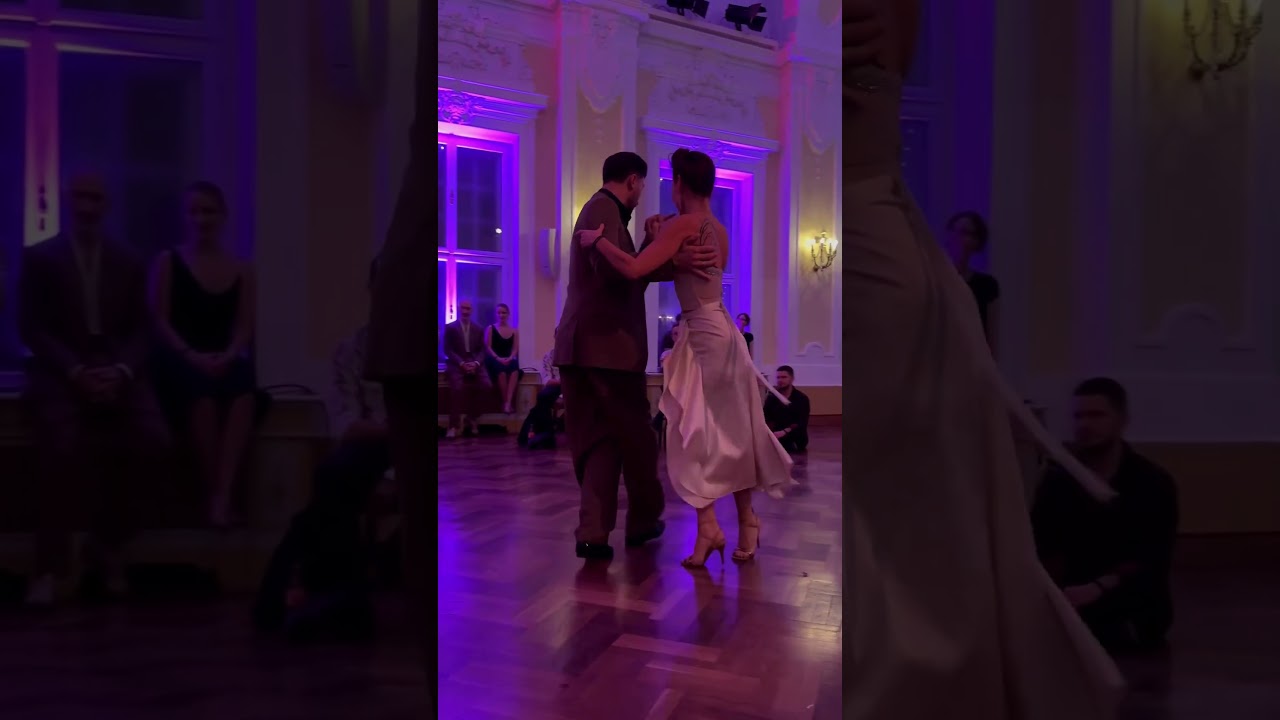 Mila Vigdorova and Dmitrii Mokeev Milonga (Budapest) #tangodancers #dance #tango #dancer #milonga