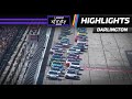 John Hunter Nemechek kicks off the green flag at Darlington