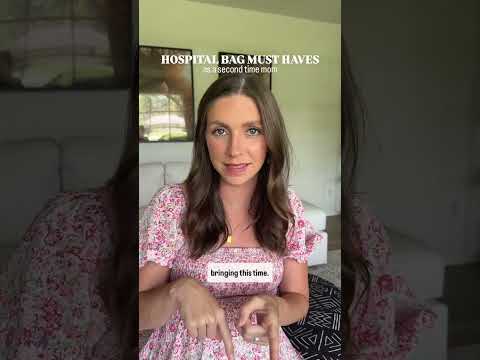 How to Upgrade Your Hospital Bag for Second-Time Moms 💙