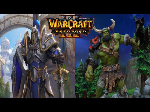 Warcraft 3 Reforged 1vs1🔵Human vs Orc⭐Deutsch/German⭐Full Gameplay - WC3 #33
