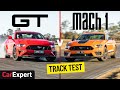 Ford Mustang Mach 1 v GT track test and performance review