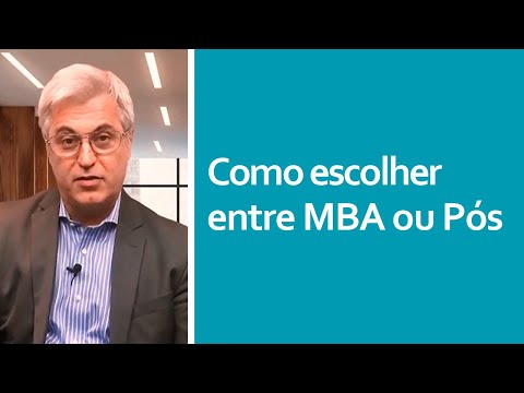Qual é  a principal diferença entre  MBA e Pós-graduação?