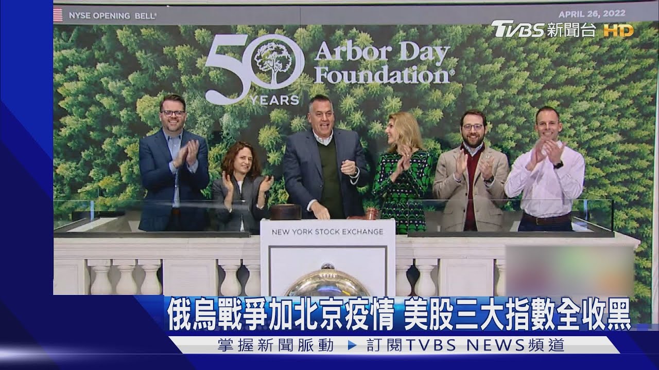 俄烏戰爭加北京疫情 美股三大指數全收黑