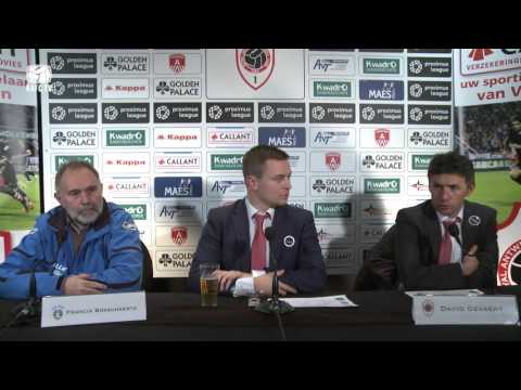 30 01 2016 RAFC - HEIST PERSCONFERENTIE