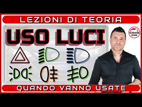 USE OF LIGHTS, HERE'S HOW THEY SHOULD BE USED - THEORY LESSONS TO PASS THE DRIVING LICENSE EXAM.