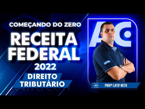 Concurso Receita Federal 2022 - Curso Completo de Direito Tributário - Black Friday AlfaCon