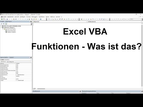 Excel VBA Lektion 28: Funktionen – Was ist das?