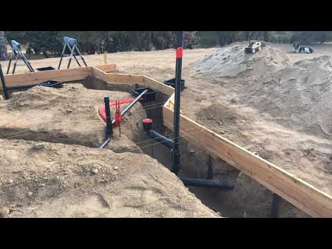 Abs plumbing under concrete